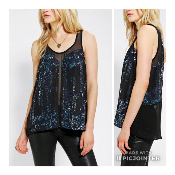 Urban Outfitters Tops - Urban Outfitters Silence & Noise Sheer Tank Top